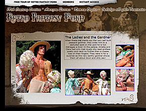 Retro Fantasy Porn Sex In Victorian Costumes