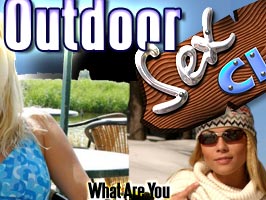 redhead outdoor threesome sex videos