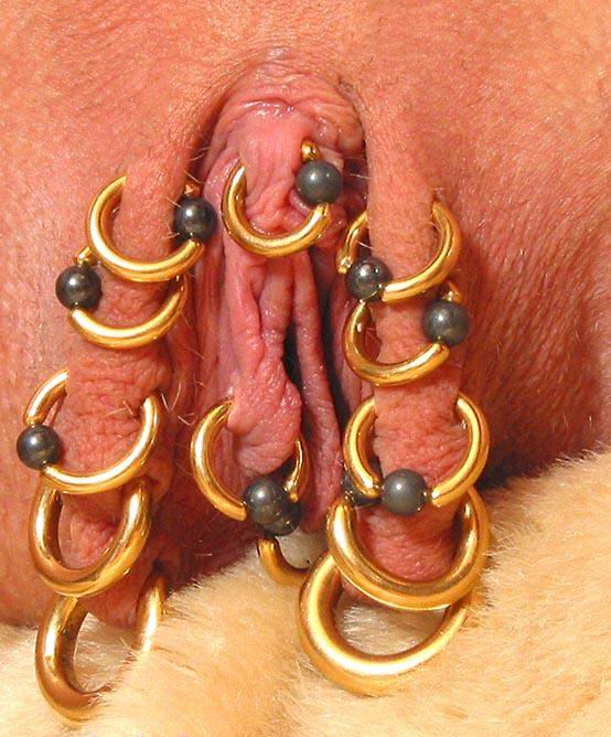Pierced pussy extreme Dirty Piercing