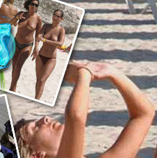 naked beach girls ass