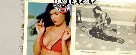 Bettie Page Star