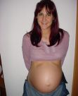 naked pregnant wife