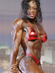 sexy black muscle women